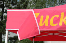 Wechselbanner Farbe Pink